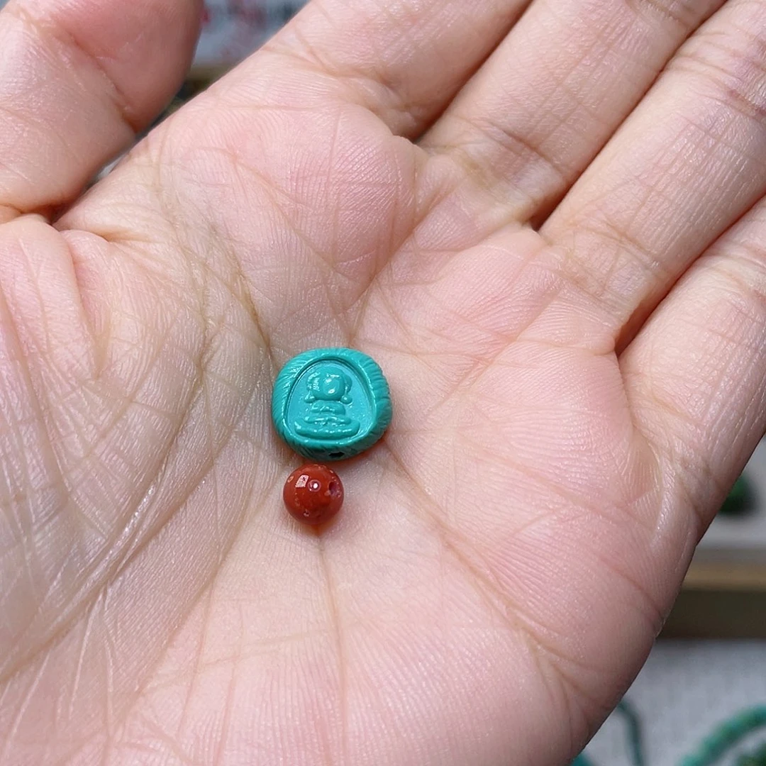 蓝****南红玛瑙未镶嵌配饰