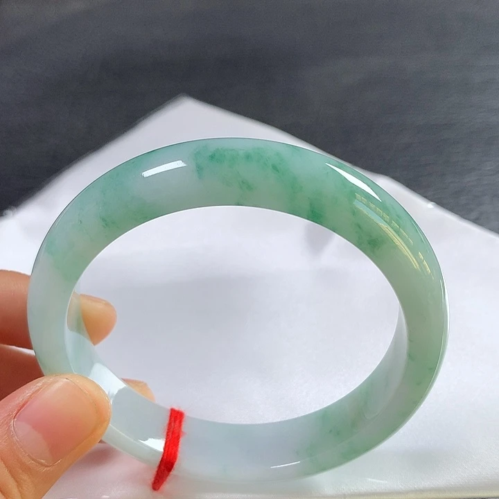 翡翠未镶嵌手镯58➕