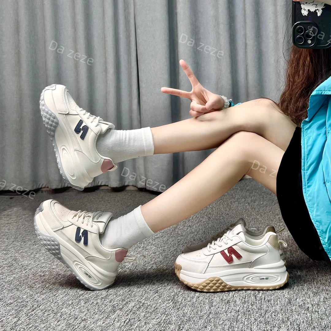 米兰 老爹鞋女2025新款韩版百搭学生运动休闲鞋9991