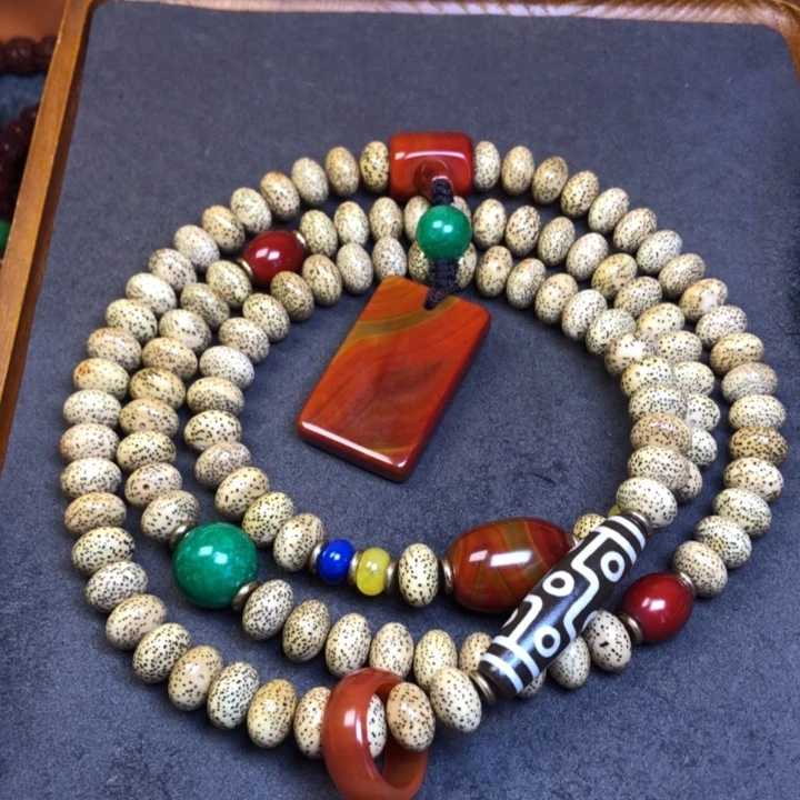 星月菩提吊坠石*生星月