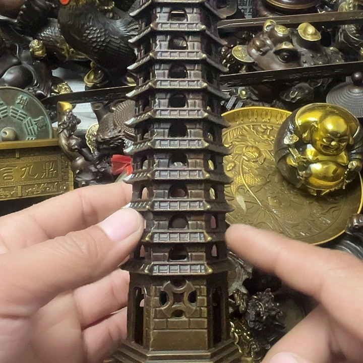 顺顺利利，铜器摆件