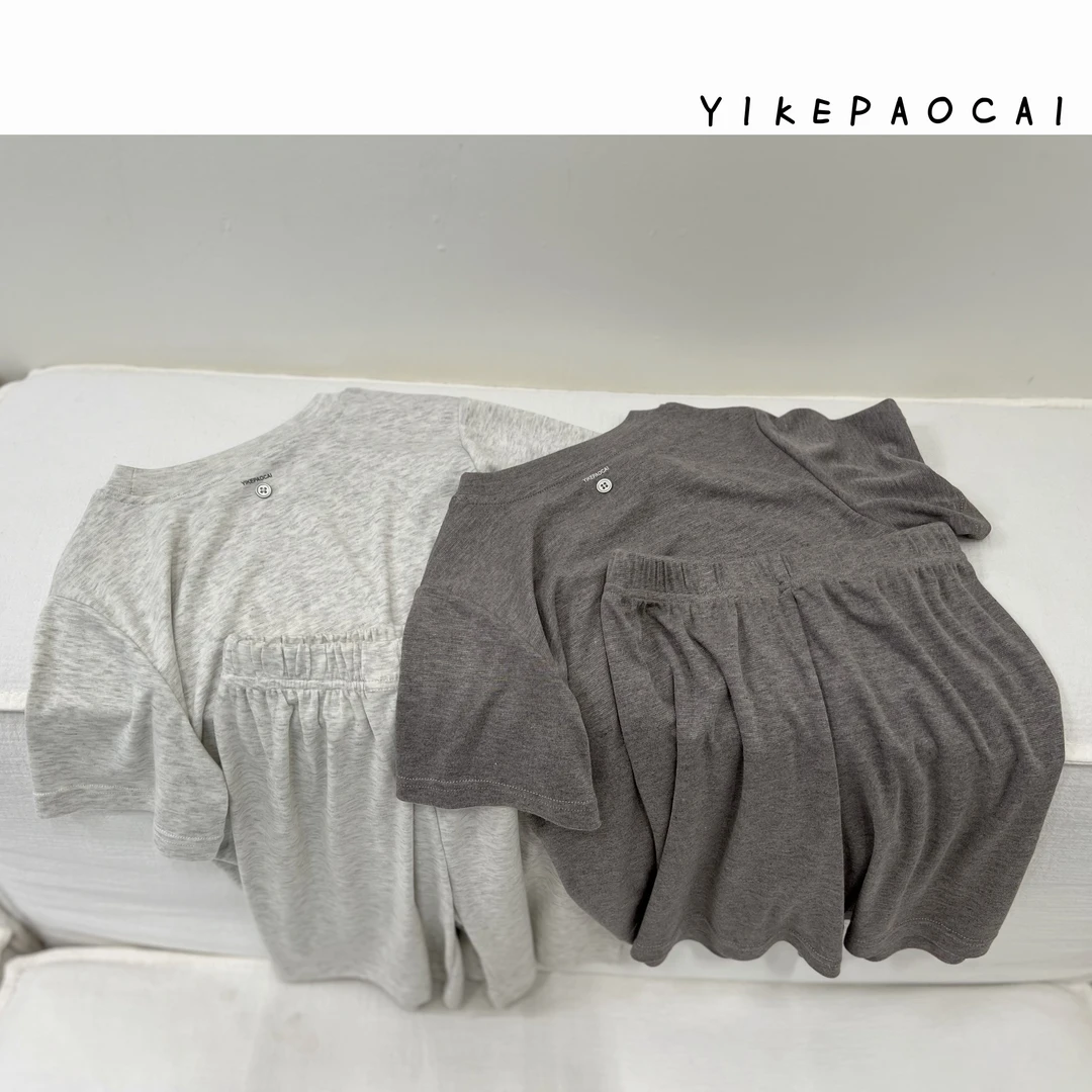 一颗泡菜「童装」9962《夏》慵懒软糯糯优可丝家居套装