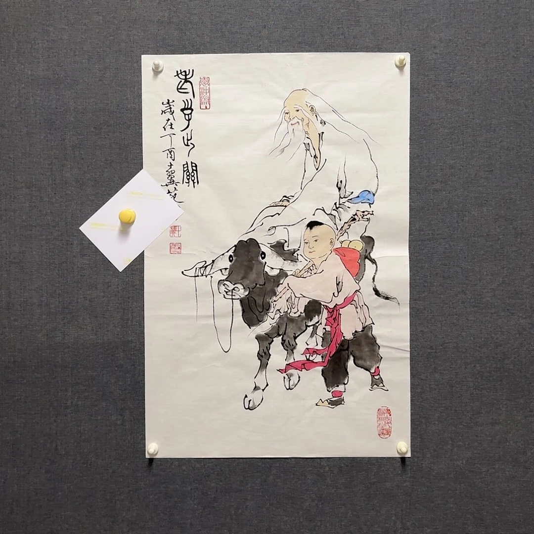 纯手绘作品年画优惠链接
