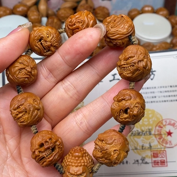 橄榄核手串/手链橄榄雕