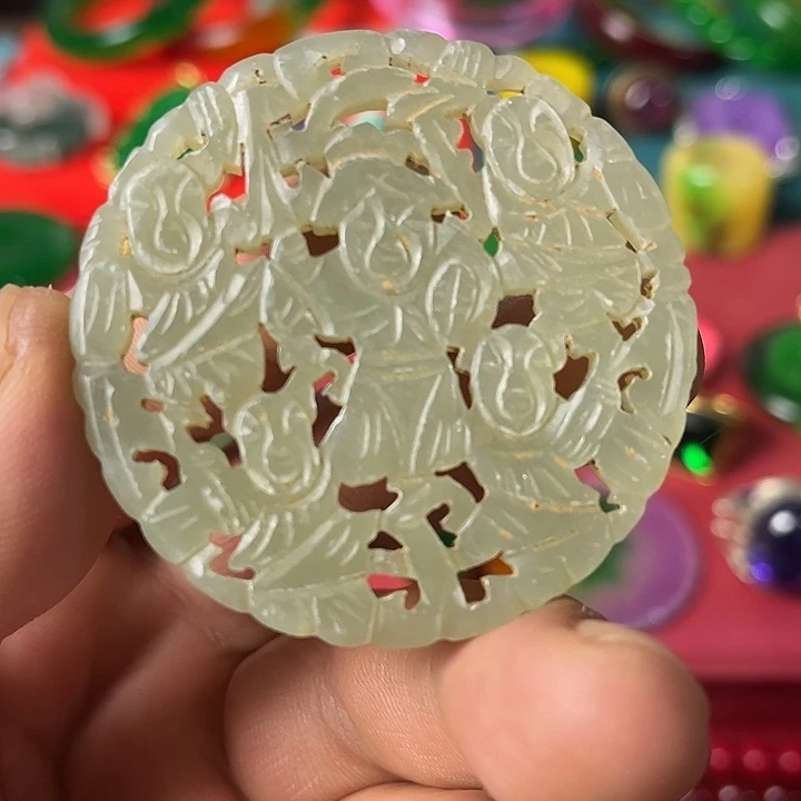 未镶嵌和田玉（糖玉）挂件