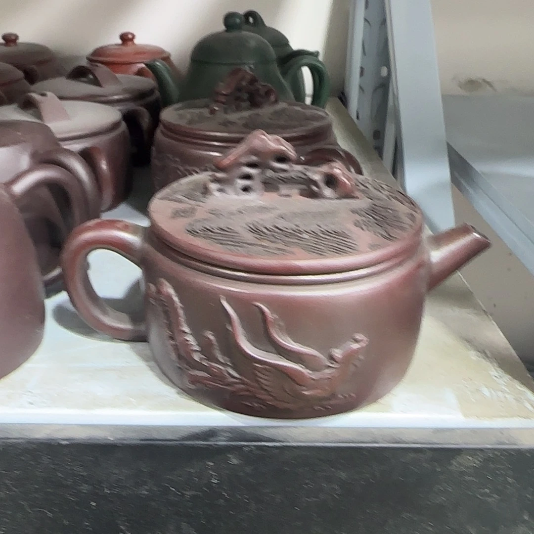 紫砂茶壶民间手艺人全手工制作