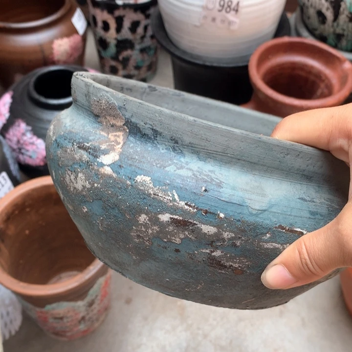 【闪购商品】粗糙盆默认打孔高10口20