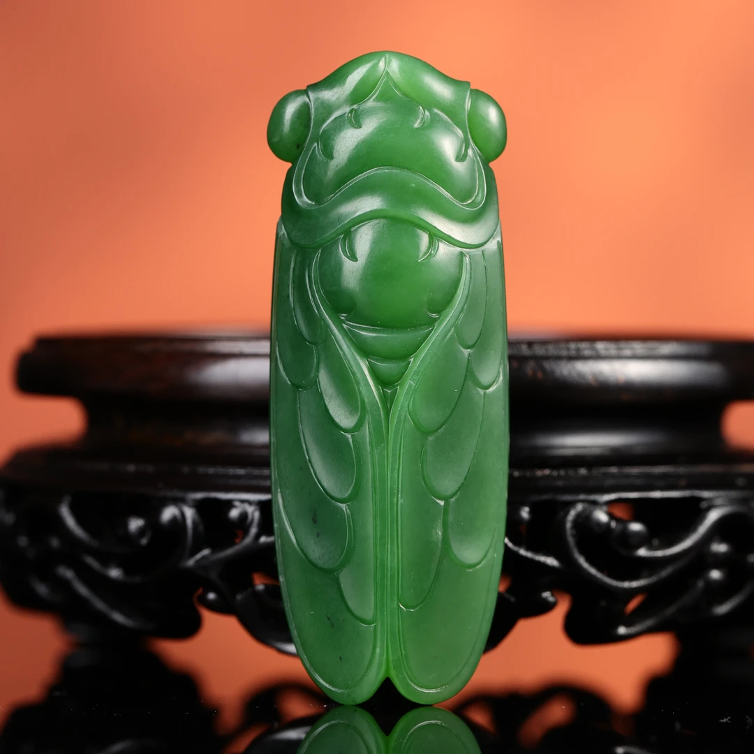 rl和田玉碧玉一鸣惊人挂坠smc2511231178