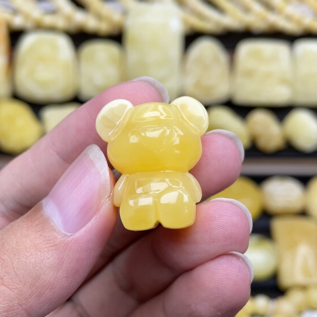 裸石琥珀未镶嵌琥珀蜜蜡
