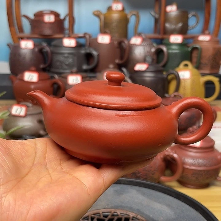 茶壶紫砂微瑕不带证书礼盒200cc