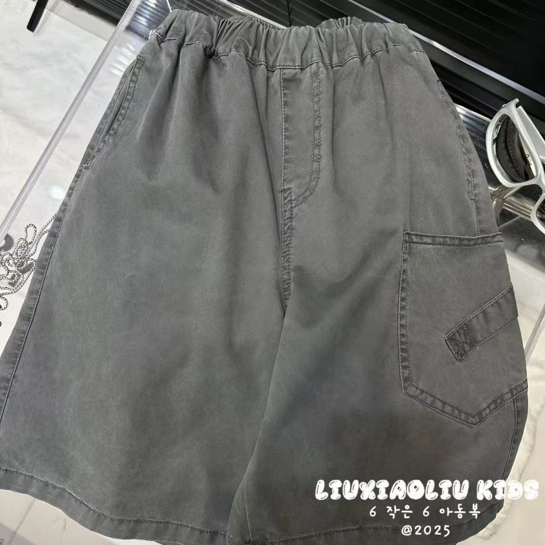 杭州六小六正版BY LIUXIAOLIU夏季儿童棉布短裤19311