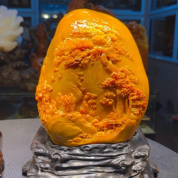 寿山石追*寿山石雕刻艺术品