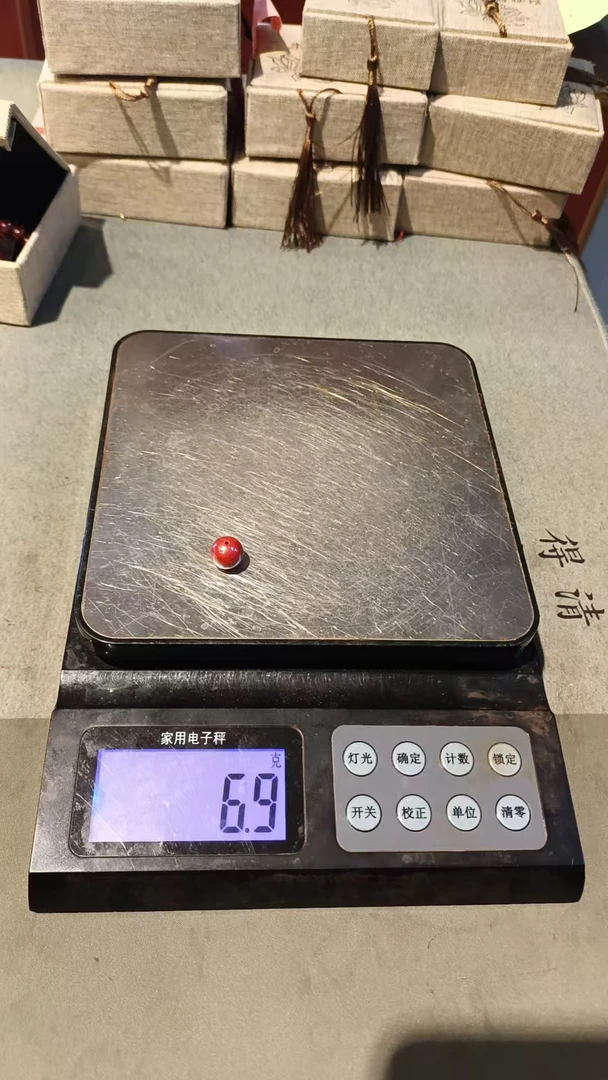 含辰砂工艺品辰砂1.2珠子