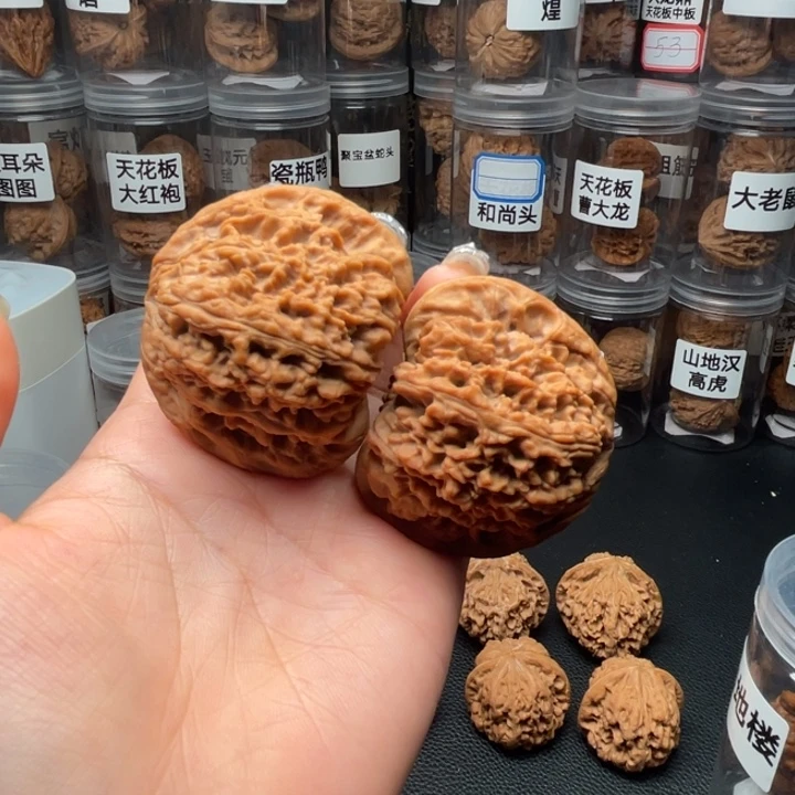 吊坠文玩核桃全品南疆石48