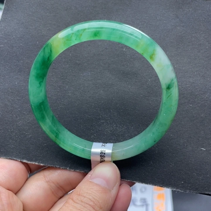 石英质玉未镶嵌手镯54-55
