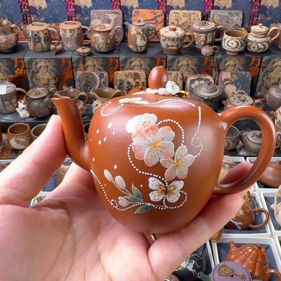 茶壶紫砂150cc原矿精工半手