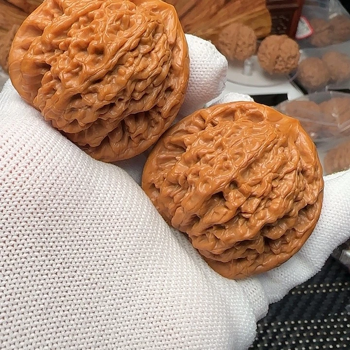 吊坠文玩核桃金公子44