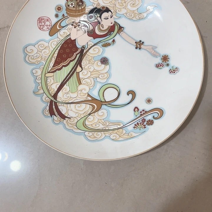 瓷片予**颜飞天23，库存微瑕