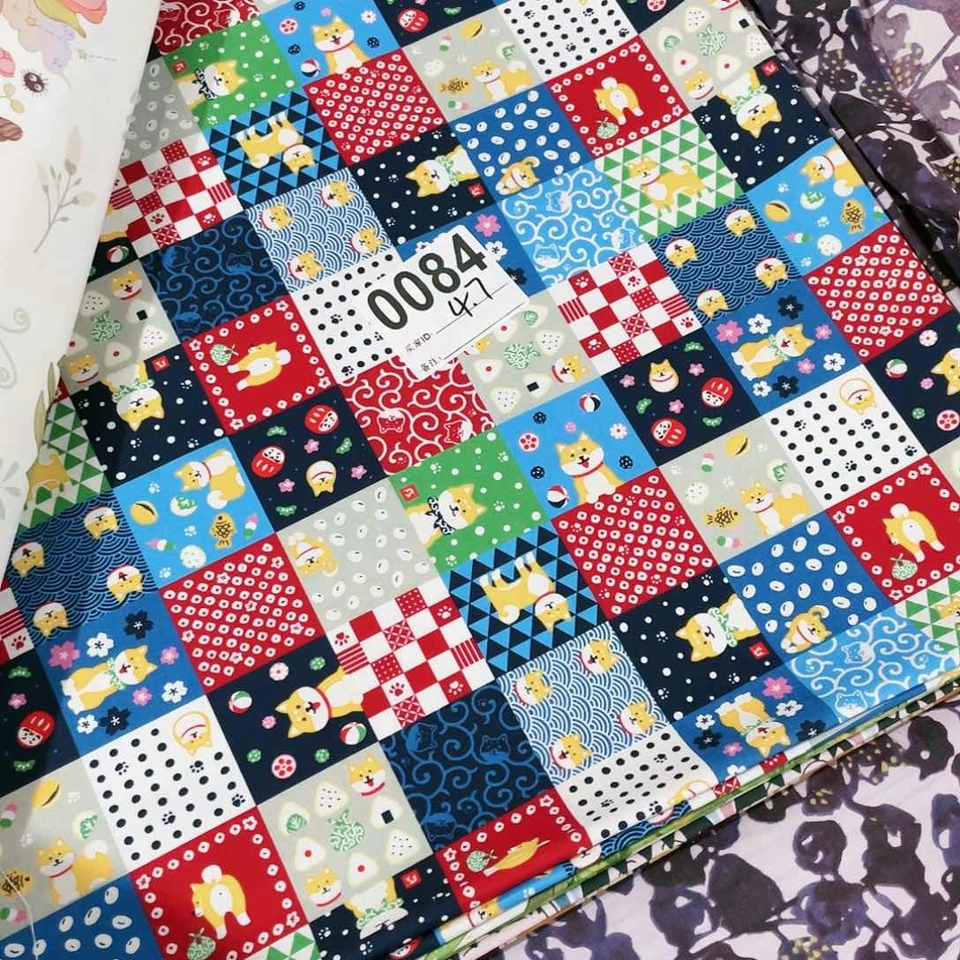 一米价纯棉平布1.1米宽果子布艺4.7