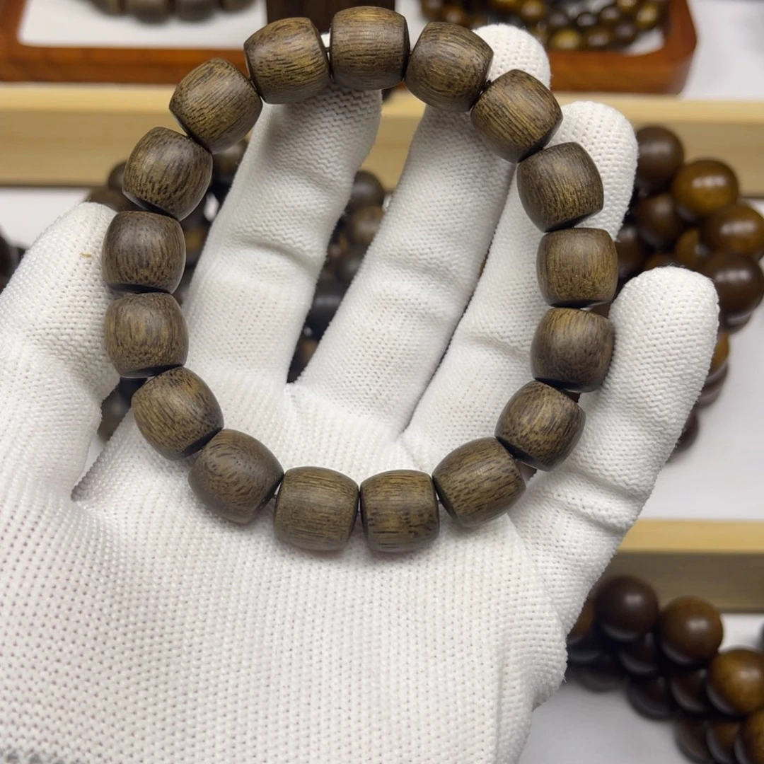 沉香手串 越南芽庄白棋楠1.2