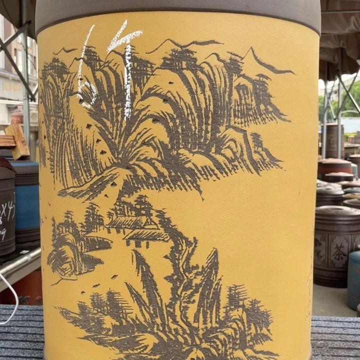 紫泥茶叶罐茶叶罐