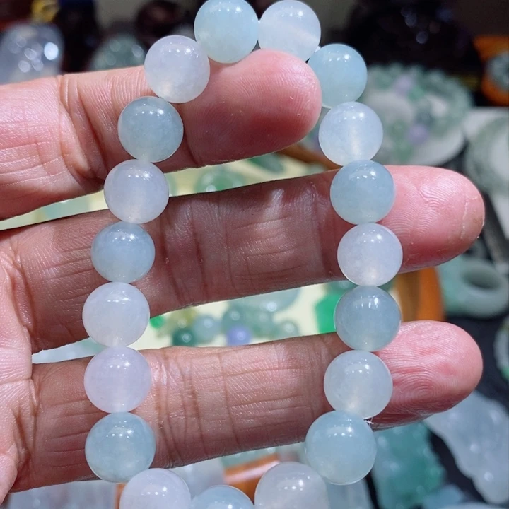 未镶嵌定制翡翠翡翠手串