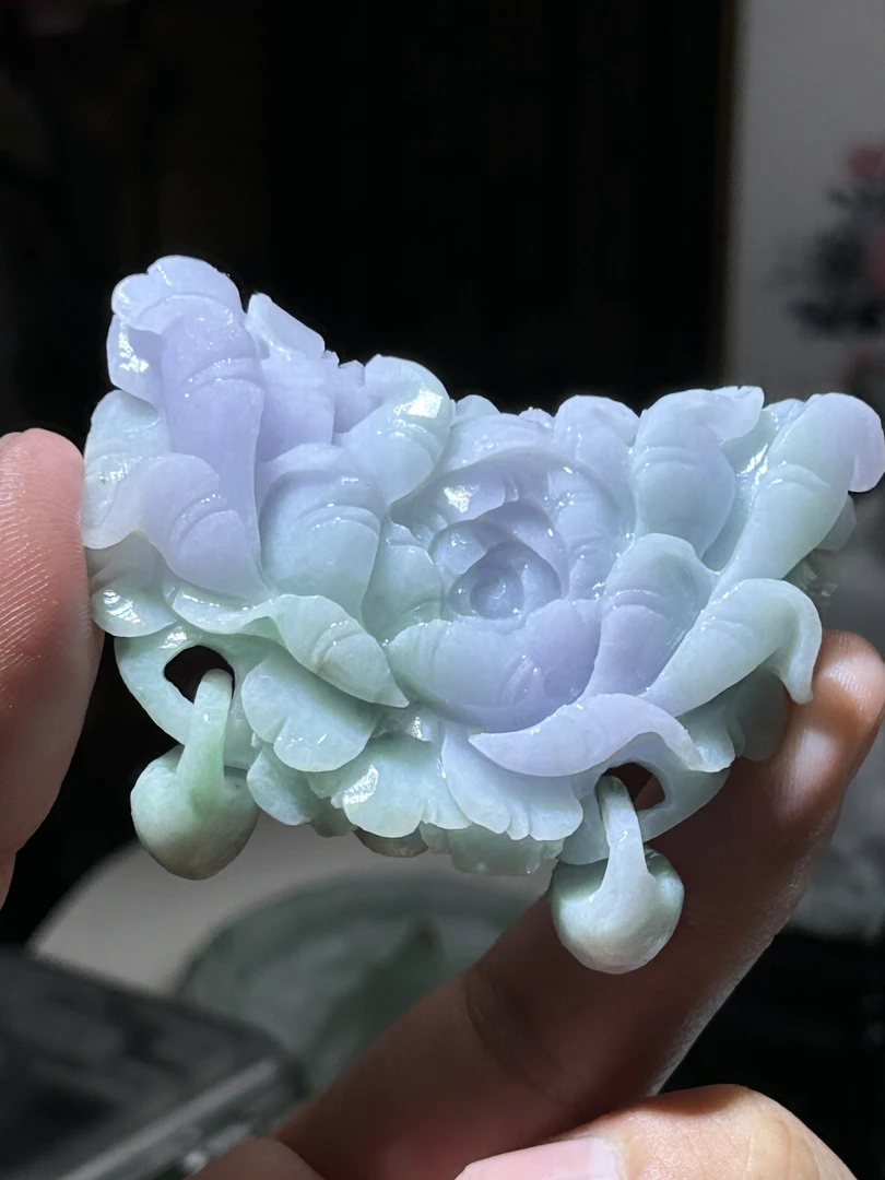 天然缅甸A货翡翠春彩大玉恒毛货买断需抛光