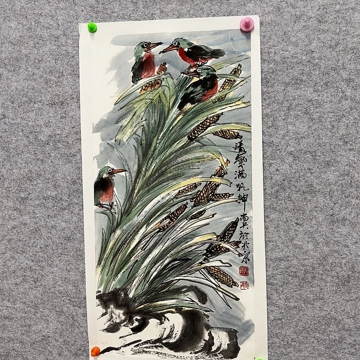 国画花鸟的故事也很有趣