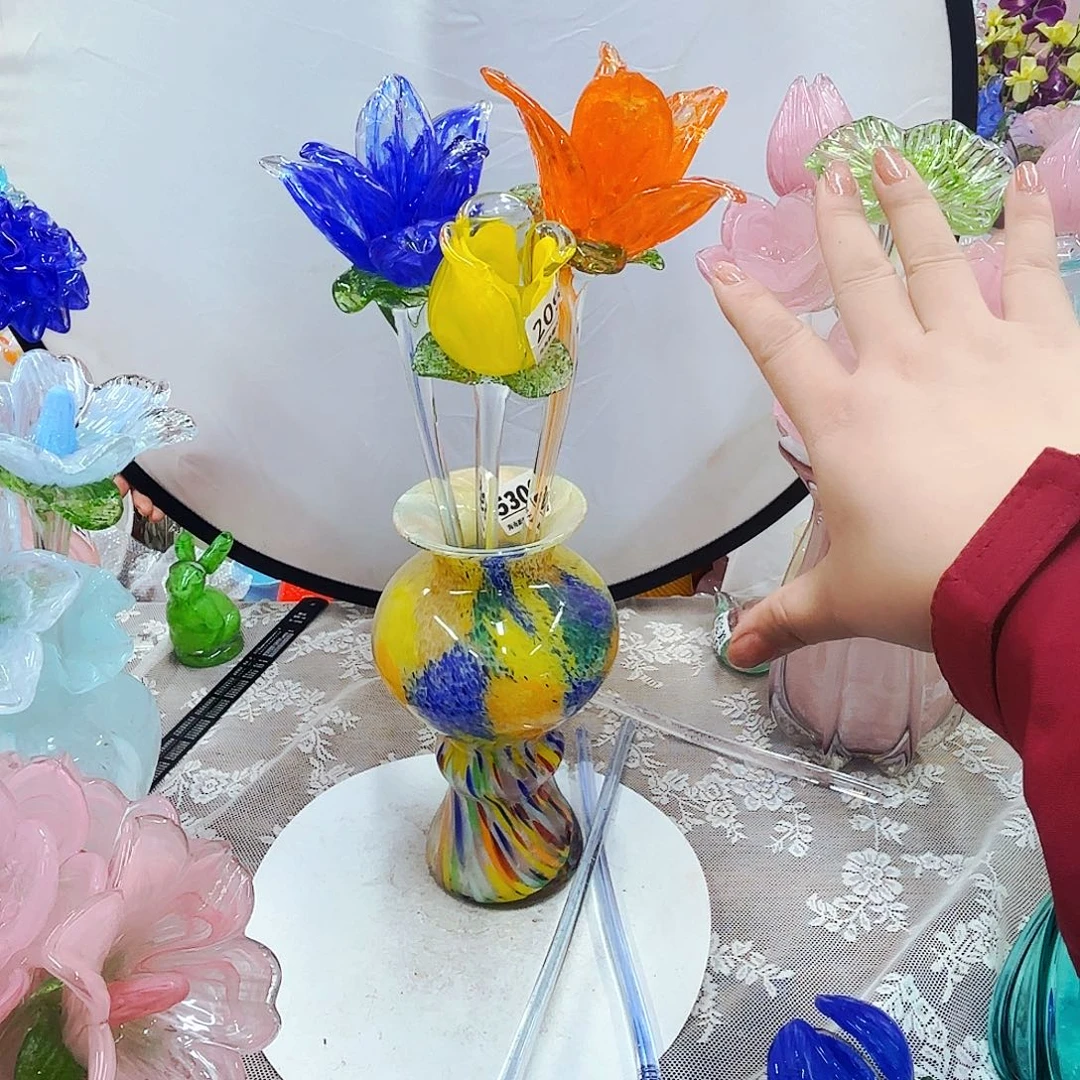 琉璃花瓶花器艺术品