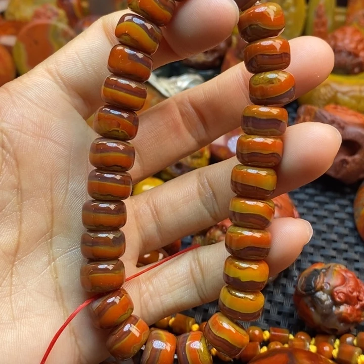 玛瑙/玉髓手链未镶嵌?**车