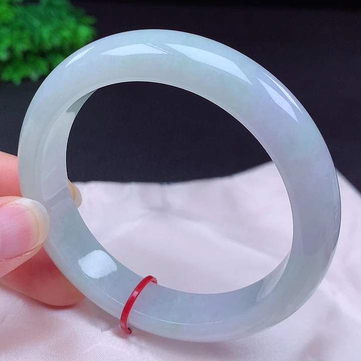 翡翠未镶嵌手镯52圈430047