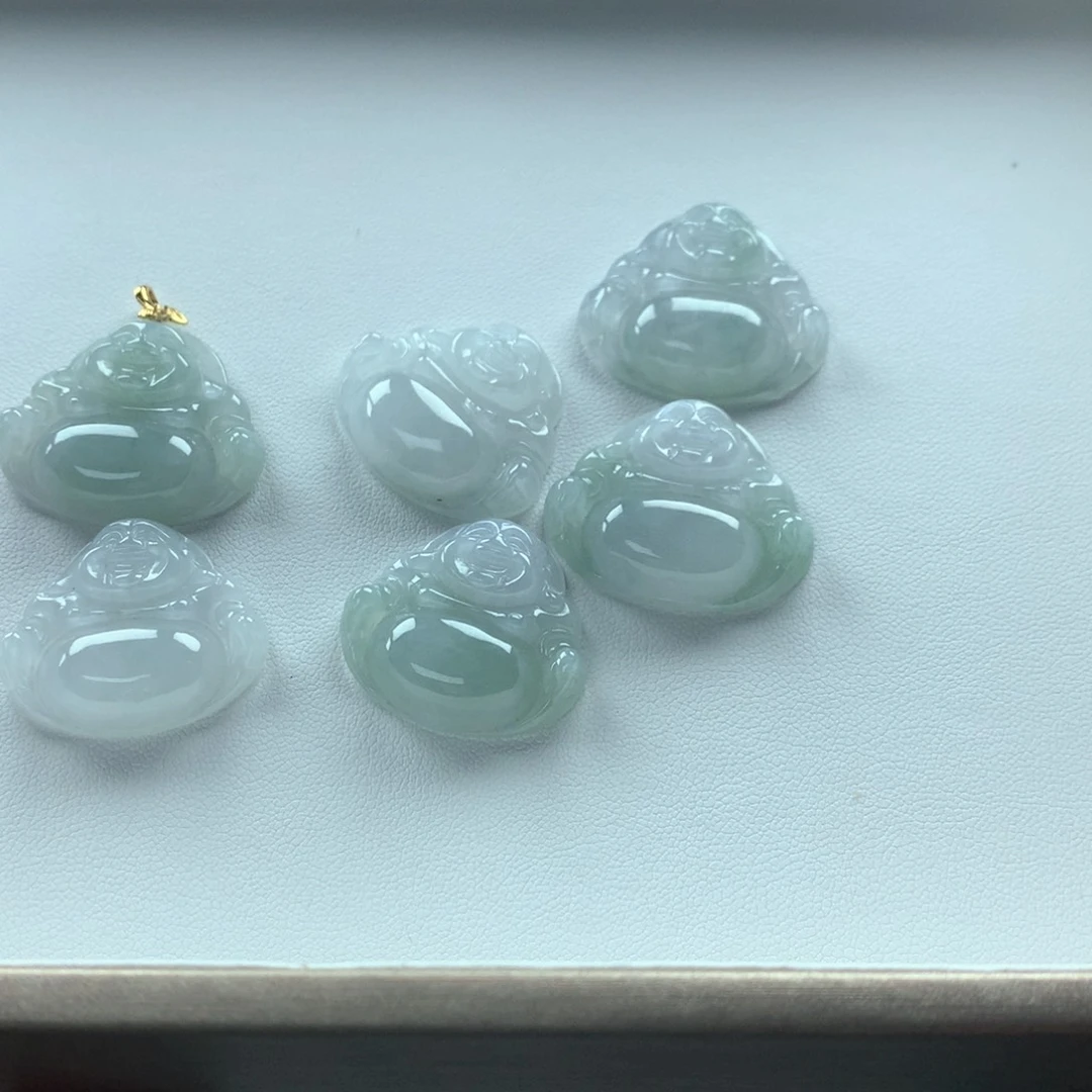 颈饰银S925镶嵌翡翠