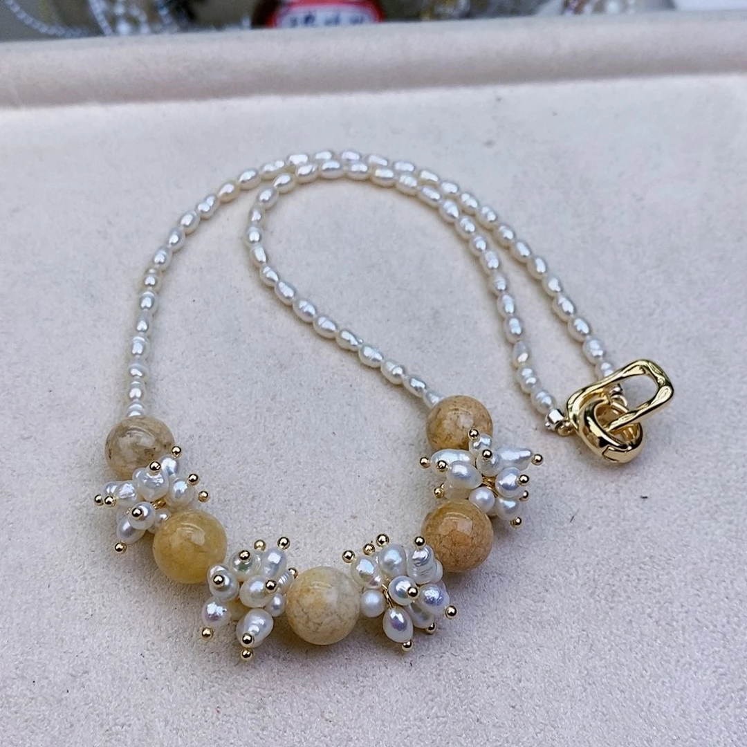 淡水珍珠颈饰未镶嵌