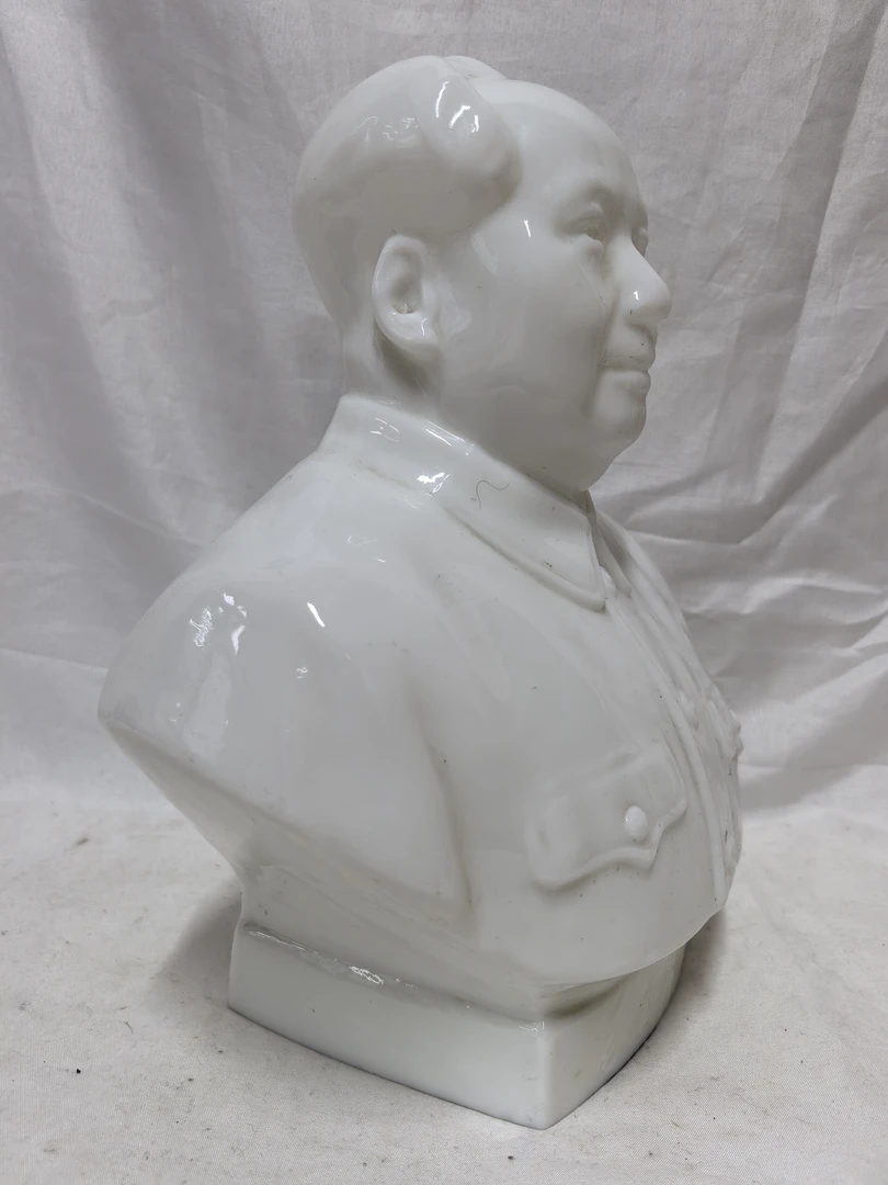 复古伟人瓷像陶瓷塑像手工工艺品家居办公装饰摆件