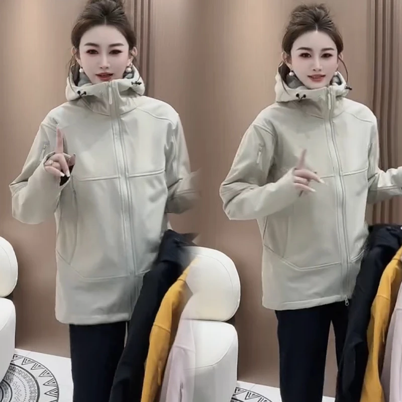 2025秋季新款时尚显瘦气质网红高档洋气女高级百搭宽松大码外套潮