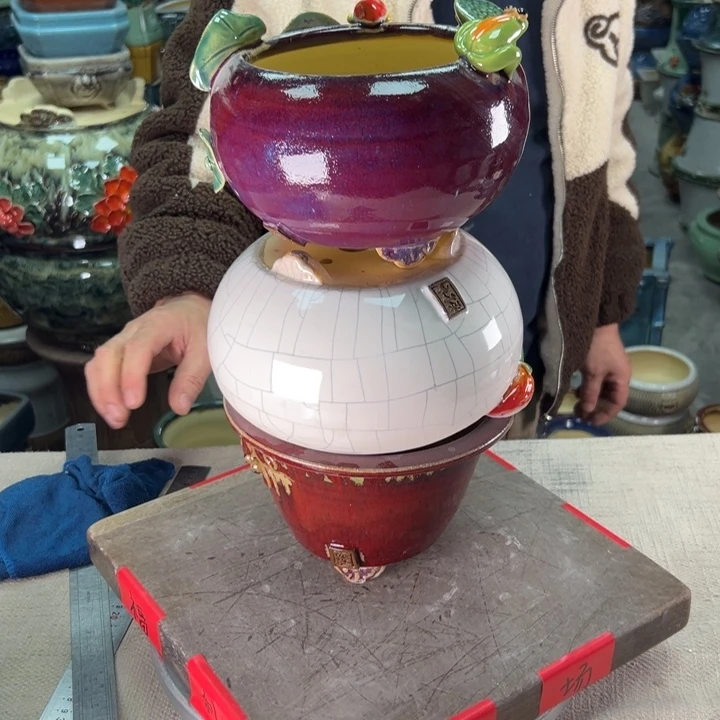 泳坤堂石湾盆陶瓷