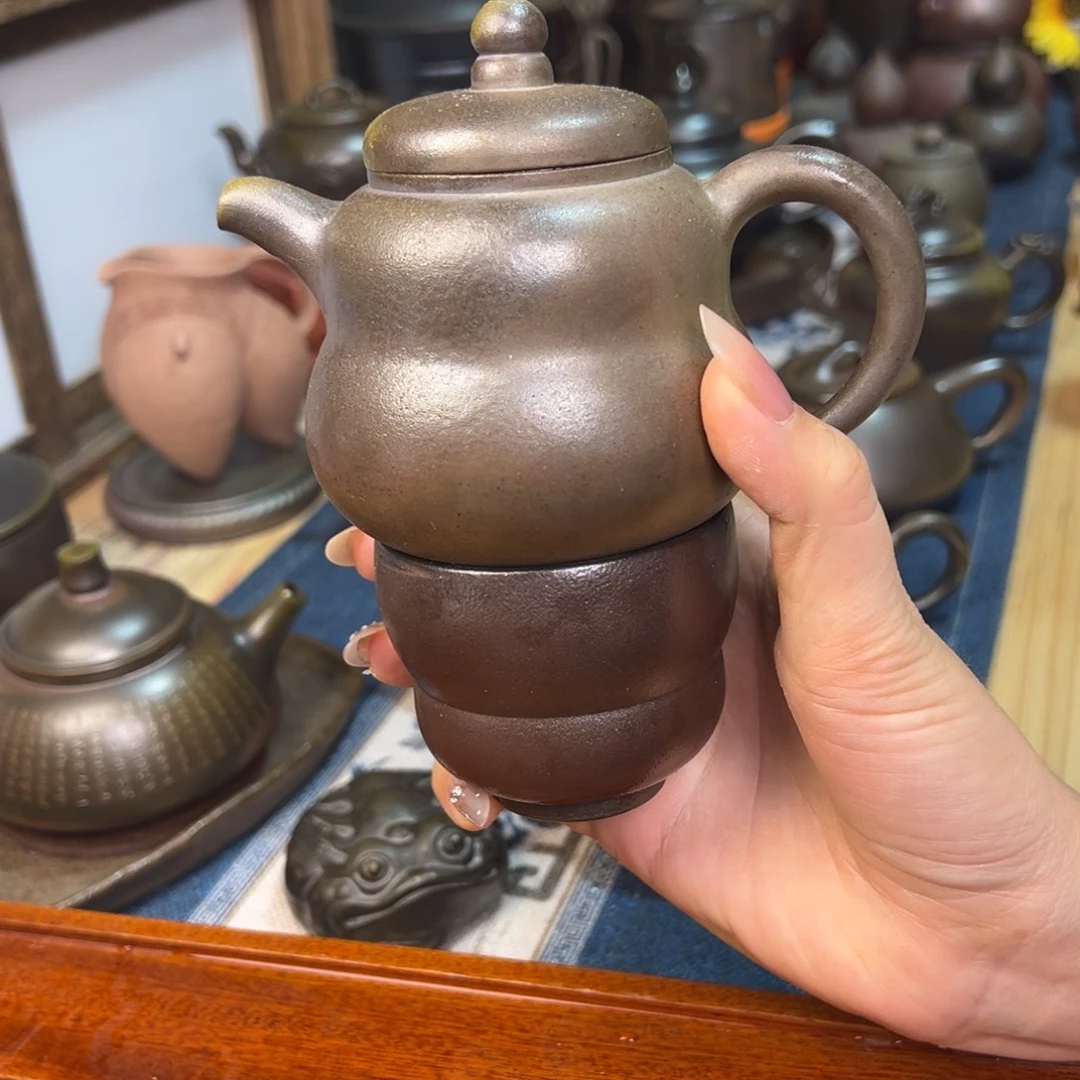 柴烧坭兴陶全手工260毫升