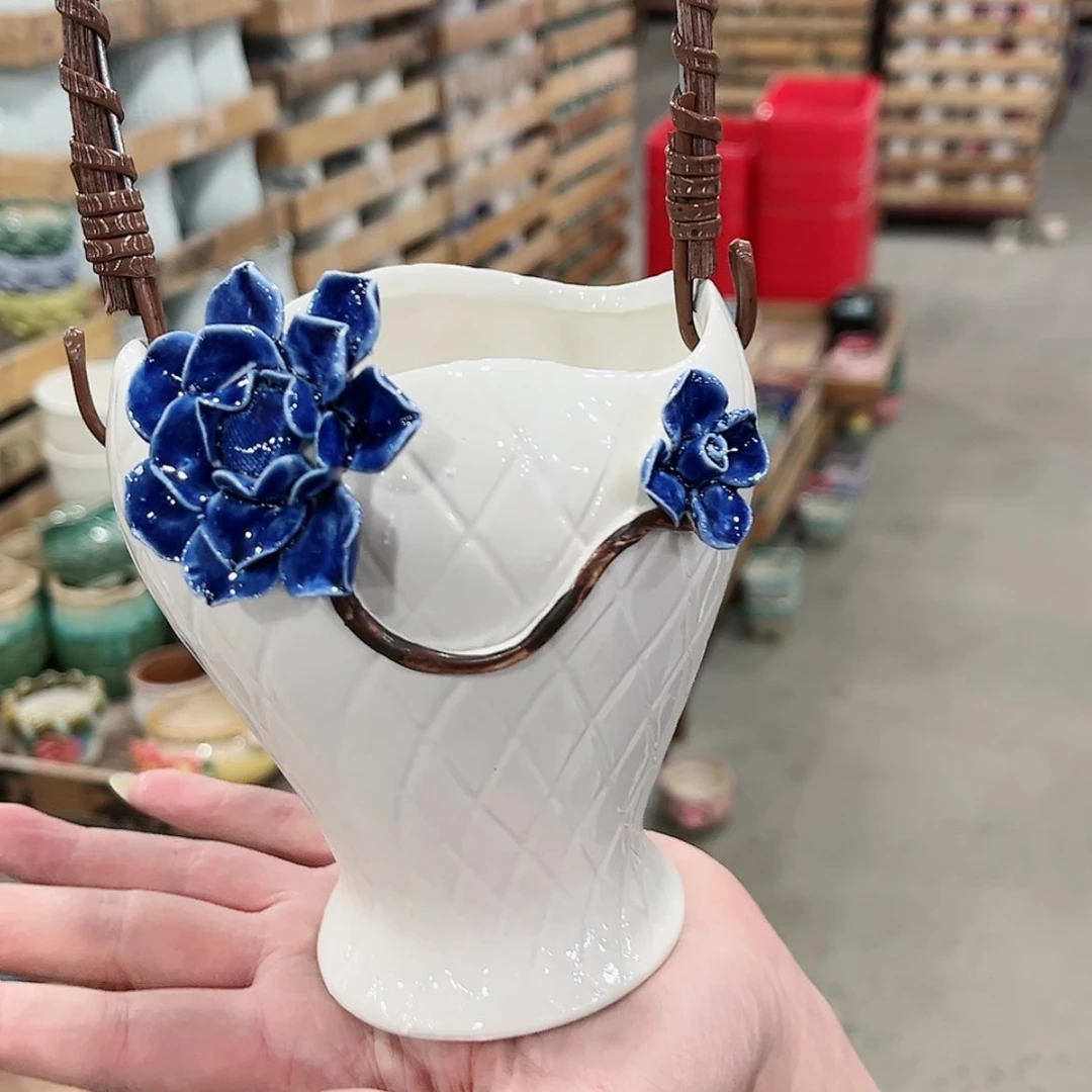 【闪购商品】陶瓷陶瓷多肉植物花盆