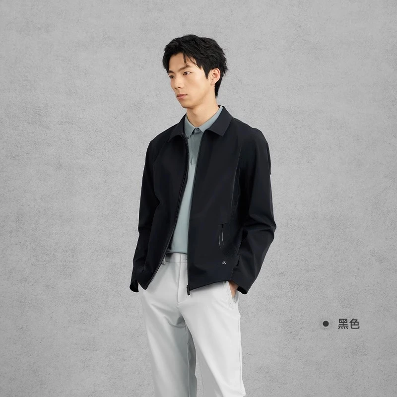 RAPIDO雳霹道2025年春季男士R系列商务休闲翻领夹克外套CN5139U03