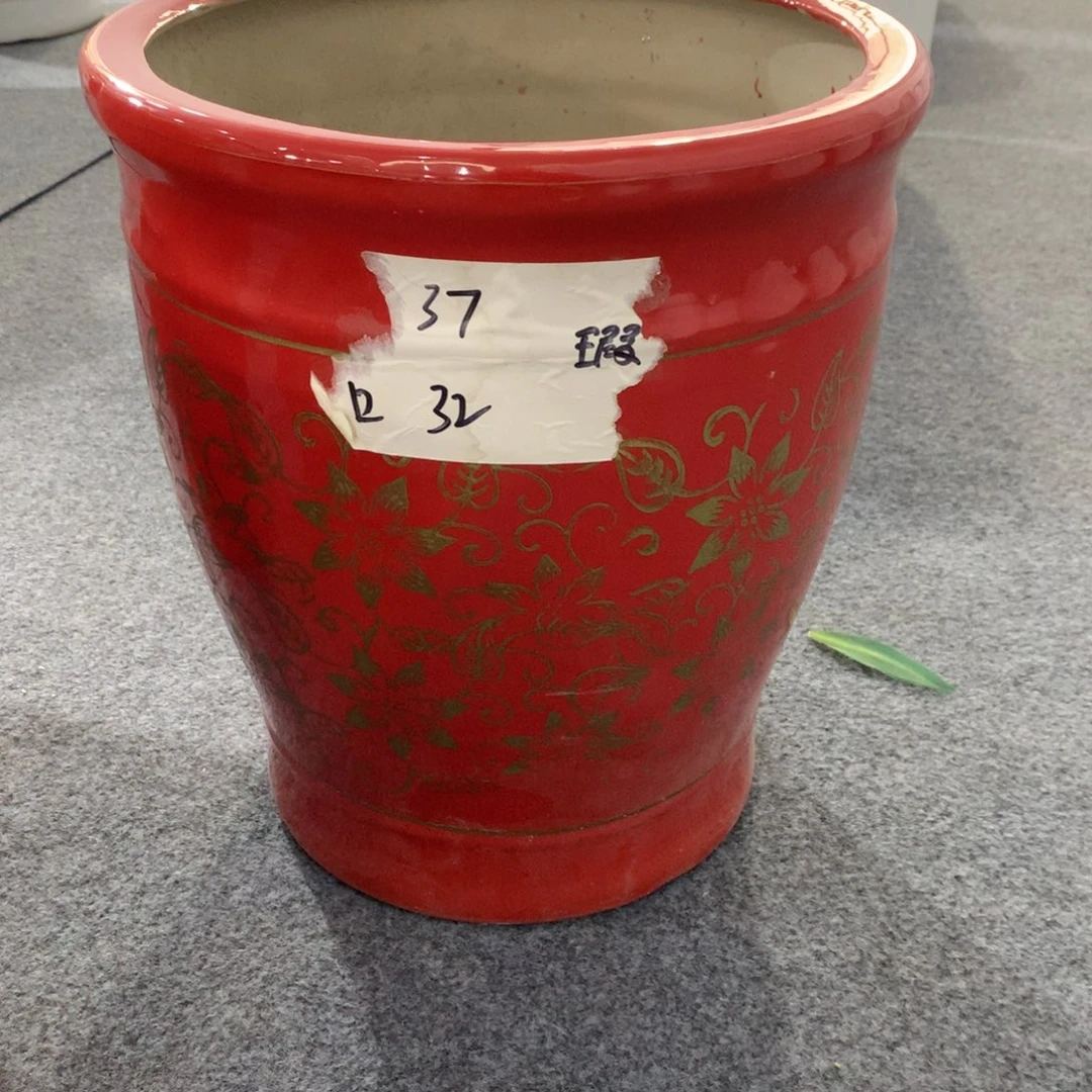高温陶瓷花盆微瑕