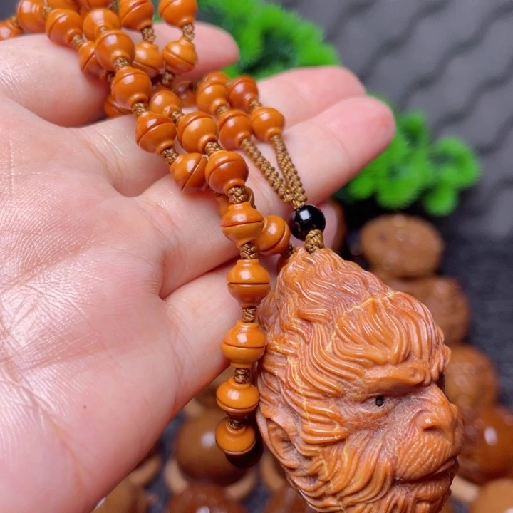橄榄核手串/手链金饭碗大圣脖挂