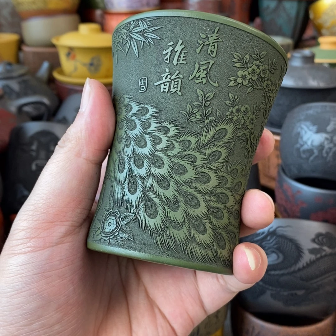 宜兴全手工紫砂杯