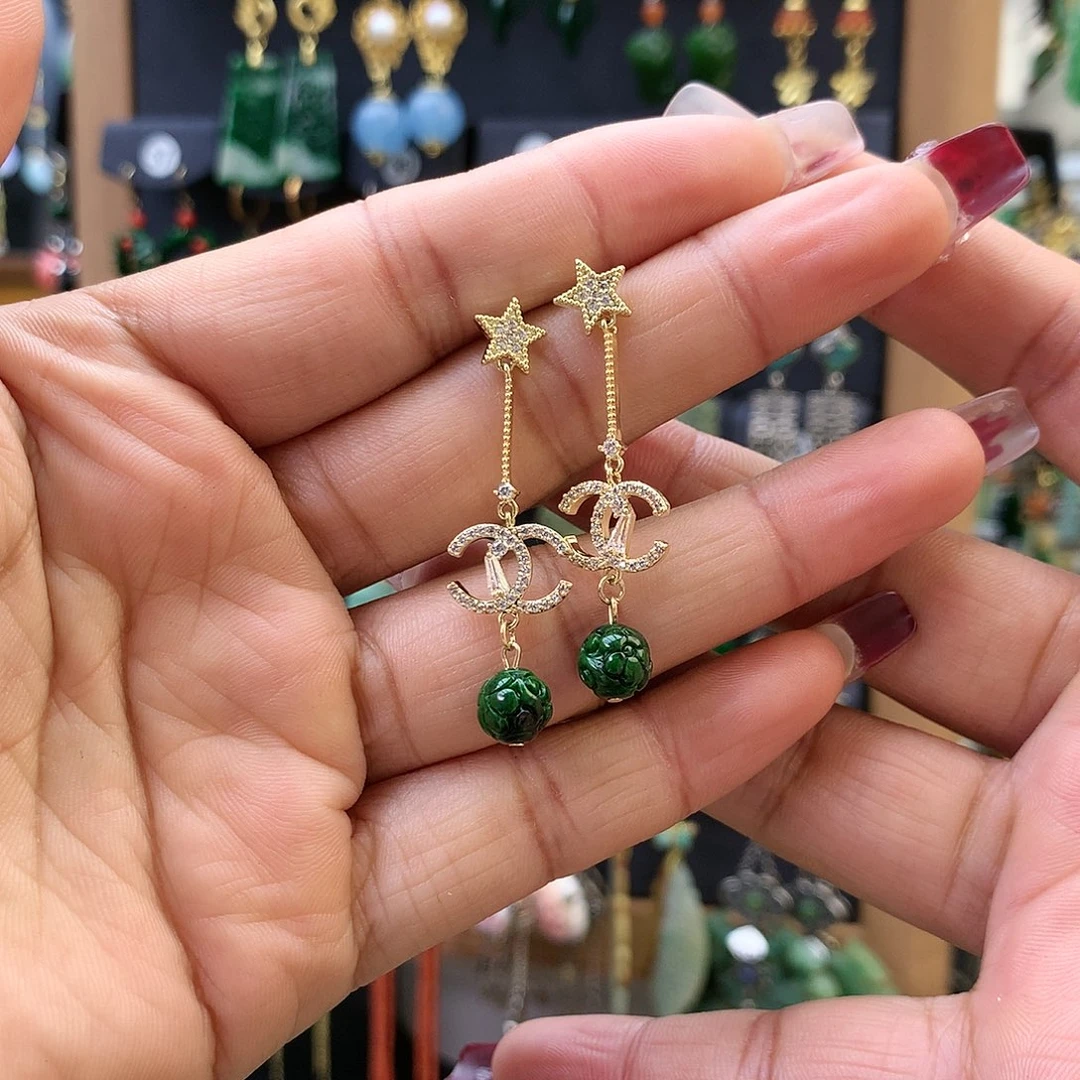 【闪购商品】翡翠耳饰未镶嵌耳坠