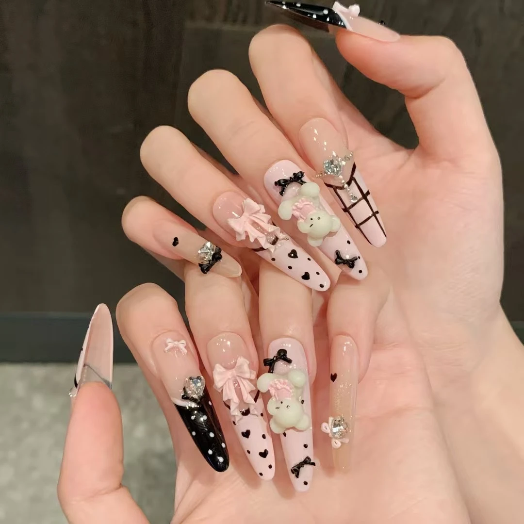 纯手工穿戴甲(5副包U）下单备注编码