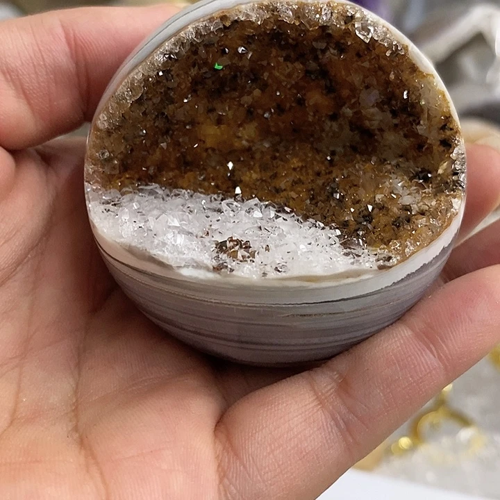紫晶珠宝半成品未镶嵌