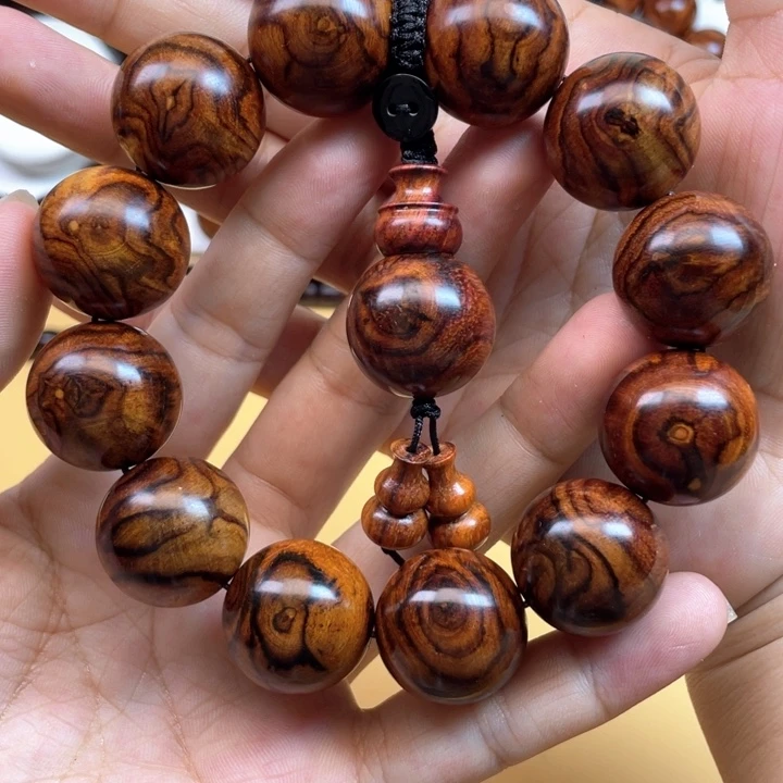 黄花梨/降香黄檀手串/手链海南黄花梨2.0