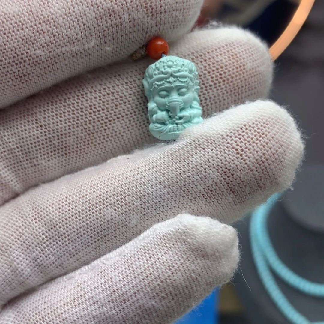 绿松石挂件未镶嵌