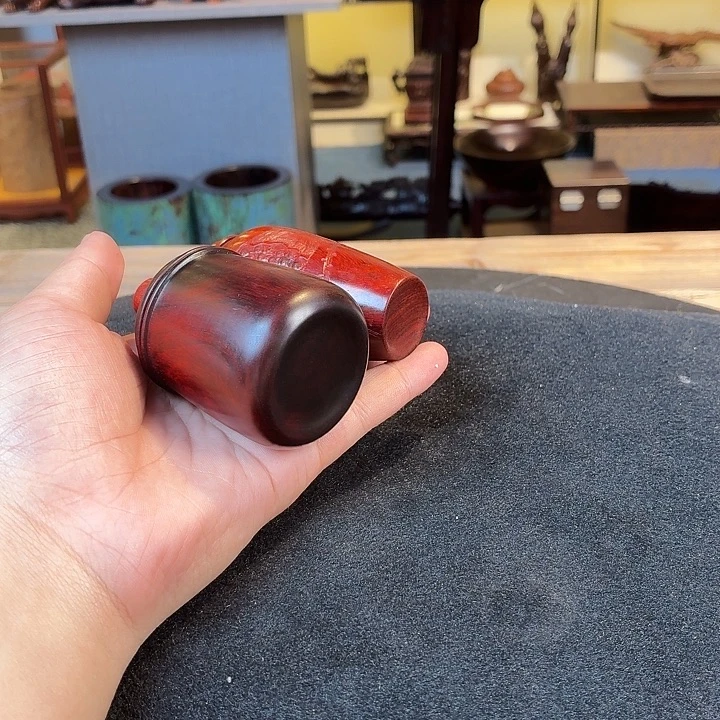 无***月紫檀木类端景台紫檀