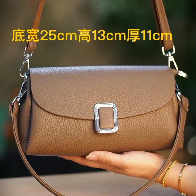 1MEILAIDENG春夏新款时尚枕头包女优雅高级单肩斜挎多层多功能包