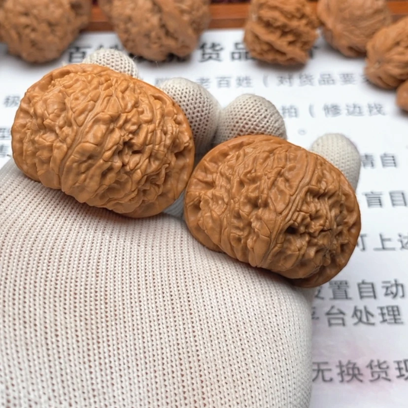 【闪购商品】把件文玩核桃贪*✨46白狮子